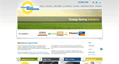 Desktop Screenshot of cleannfree.com.au